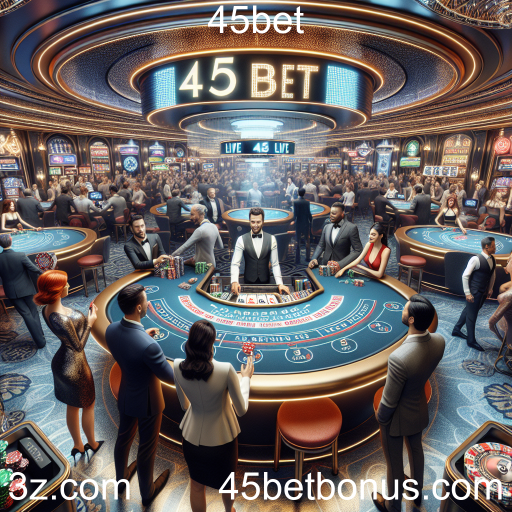 Descubra a Emoção do Cassino Ao Vivo no 45bet